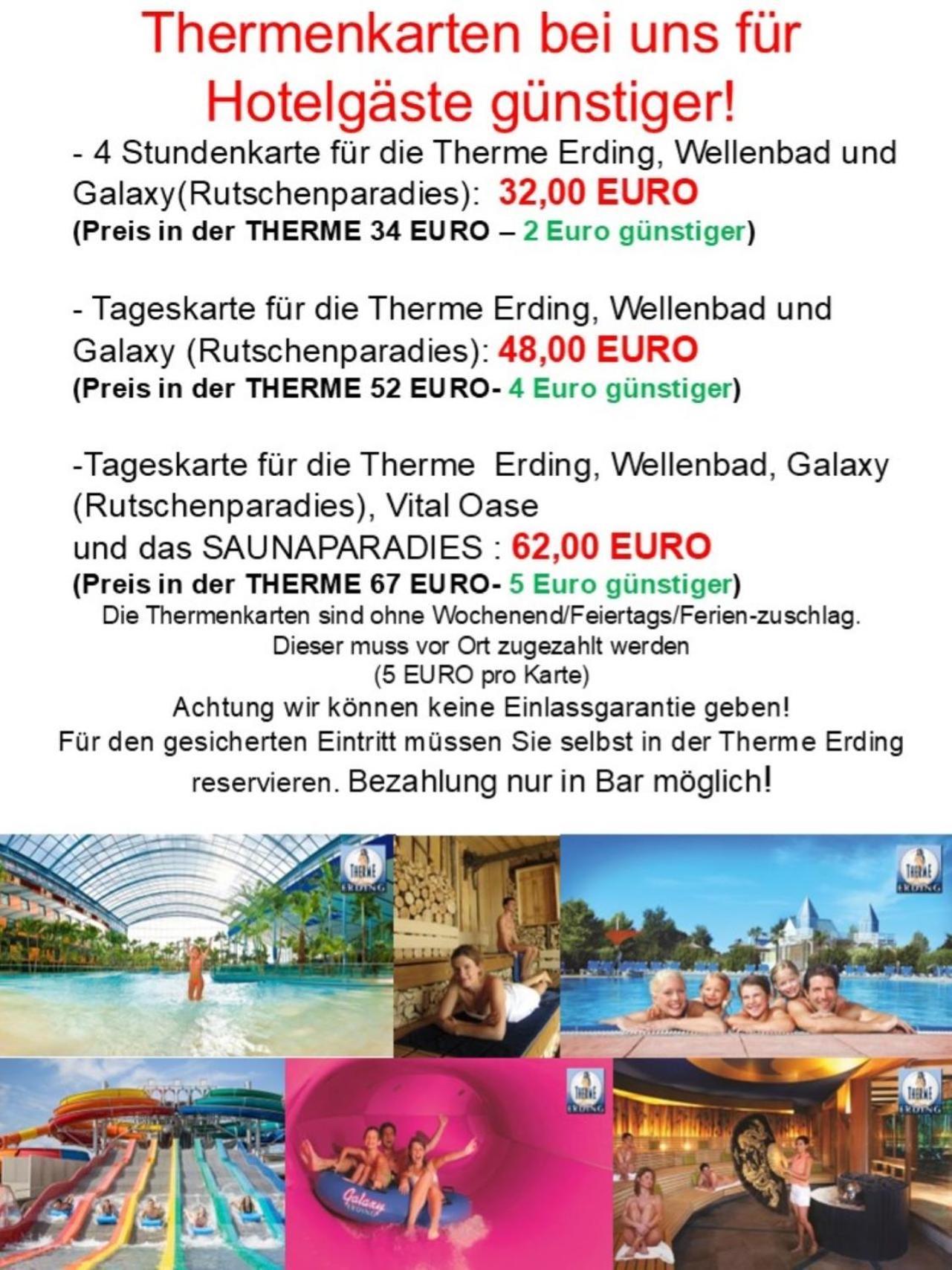 Familienhotel Nahe Der Therme Erding Esterno foto